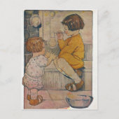 Vintage Blasen Postkarte (Vorderseite)