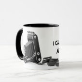 Vintage Blasenkamera mit Filmrolle Tasse (Vorderseite Links)