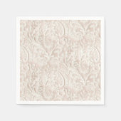 Vintage, blassrosa Oberfläche Serviette (Vorderseite)