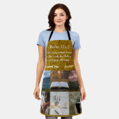 Vintage Blätter Christliche Geschenke für Frauen G Schürze (Getragen)