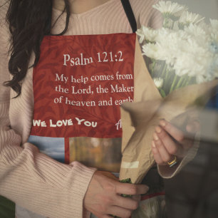 Vintage Blätter Christliche Geschenke für Frauen R Schürze