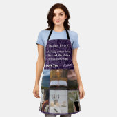 Vintage Blätter Christliche Geschenke für Frauen V Schürze (Getragen)