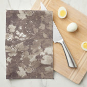 VINTAGE BLÄTTER HANDTUCH (Viertel Falte)