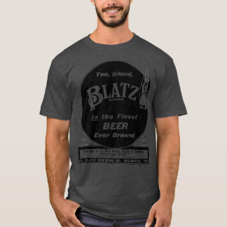 Vintage Blatz Bierwerbung 1911 T-Shirt