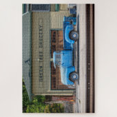 Vintage Blau Chevy Puzzle (Vertikal)