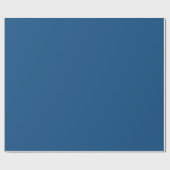 Vintage Blau Geschenkpapier (Flach)