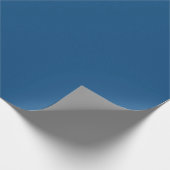 Vintage Blau Geschenkpapier (Ecke)