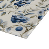 Vintage Blaubeere Schneidebrett (Ecke)