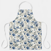 Vintage Blaubeere Schürze (Vorderseite)