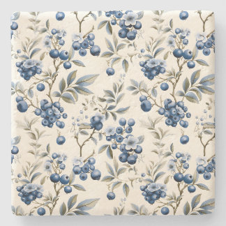 Vintage Blaubeere Steinuntersetzer