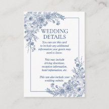 Vintage blaue Blumenstraube