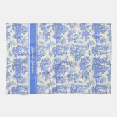 Vintage blaue Joule Geschirrtuch (Horizontal)