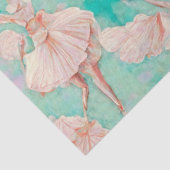 Vintage blaue Pastelle Tiny Dancer Print Seidenpapier (Ausschnitt)