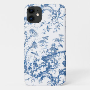 Vintage Blaue und weiße Pagode Chinoiserie Case-Mate iPhone Hülle