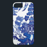 Vintage blaue Weide Case-Mate iPhone Hülle<br><div class="desc">Vintage blaue Weide</div>