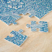 Vintage Blauer Marigold Puzzle (Seite)