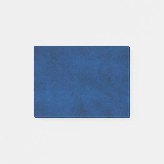 Vintage blaues post-it klebezettel (Vorderseite)