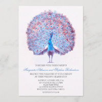 Vintage Blaupfauenhochzeit