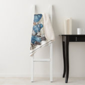 Vintage Blauwild Sherpadecke (Beispiel)