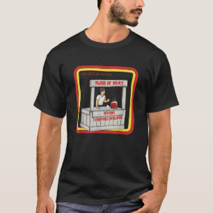 Vintage Blood Of Mary Lustiger Horror Trunk Vampir T-Shirt