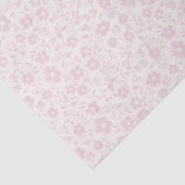Vintage Bloom Blush Pink - Neutral Seidenpapier (Detail)