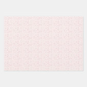 Vintage Bloom Blush Rosa - Neutral Geschenkpapier Set (Vorderseite 3)