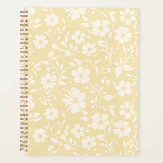 Vintage Bloom Neutral - Buttercreme Planer (Vorderseite)