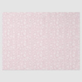 Vintage Bloom Neutral - Rosa Hauch Seidenpapier (Vorderseite)