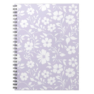 Vintage Bloom Neutral - Staubiges Lavendel Notizblock