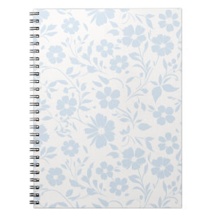 Vintage Bloom Powder Blue - Neutral Notizblock