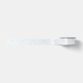 Vintage Bloom Powder Blue - Neutral Satinband (Vorderseite)