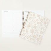 Vintage Bloom Soft Linen - Neutraler Planer (Anzeige)