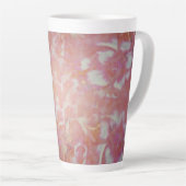 Vintage Blooms Latte Tasse (Rechte Ecke)