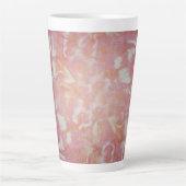 Vintage Blooms Latte Tasse (Vorderseite)
