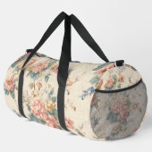 Vintage Blossoms Reise Duffle Bag (Rechte Ecke)