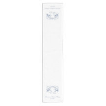 Vintage Blue Archway Swans Wedding Decor