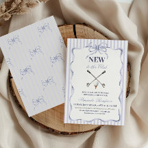 Vintage Blue Boy New to the Club Golf Baby Shower