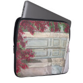 Vintage Blue Door  Laptopschutzhülle (Vorne Rechts)