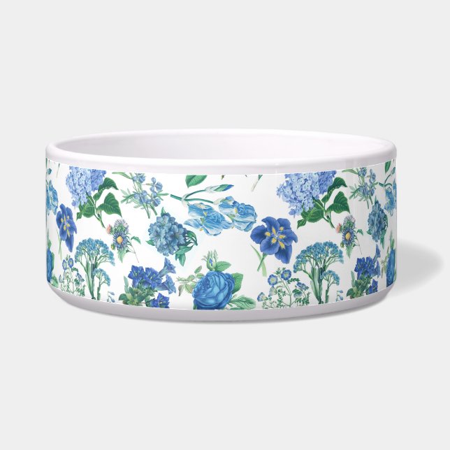 Vintage Blue Flowers  Napf (Rechts)