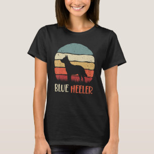 Vintage Blue Heeler Australischer Cattle Dog Retro T-Shirt