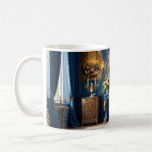 Vintage Blue Mug for Elegant Souls Kaffeetasse (Links)