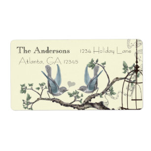 Vintage Bluebird-Labels