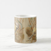 Vintage Bluetit-Illustration Kaffeetasse (Mittel)