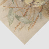 Vintage Bluetit-Illustration Seidenpapier (Ausschnitt)