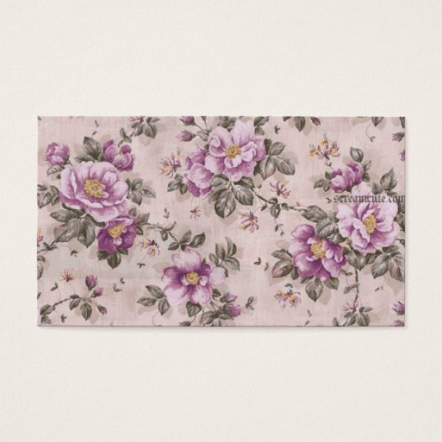 Vintage Blume (Vorderseite)
