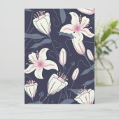 Vintage Blume (Stehend Vorderseite)