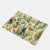 Vintage Blume Alte Illustration Kunst Fußmatte (Schrägansicht)