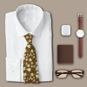 Vintage Blume Antike grüne Persönlichkeit erste Krawatte