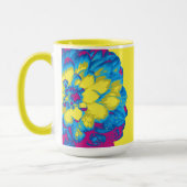 Vintage Blume Art Tasse (Links)