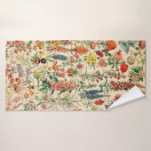 Vintage Blume Badehandtuch (Badehandtuch)